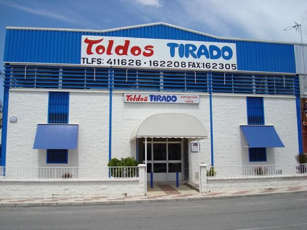 Toldos Tirado fachada