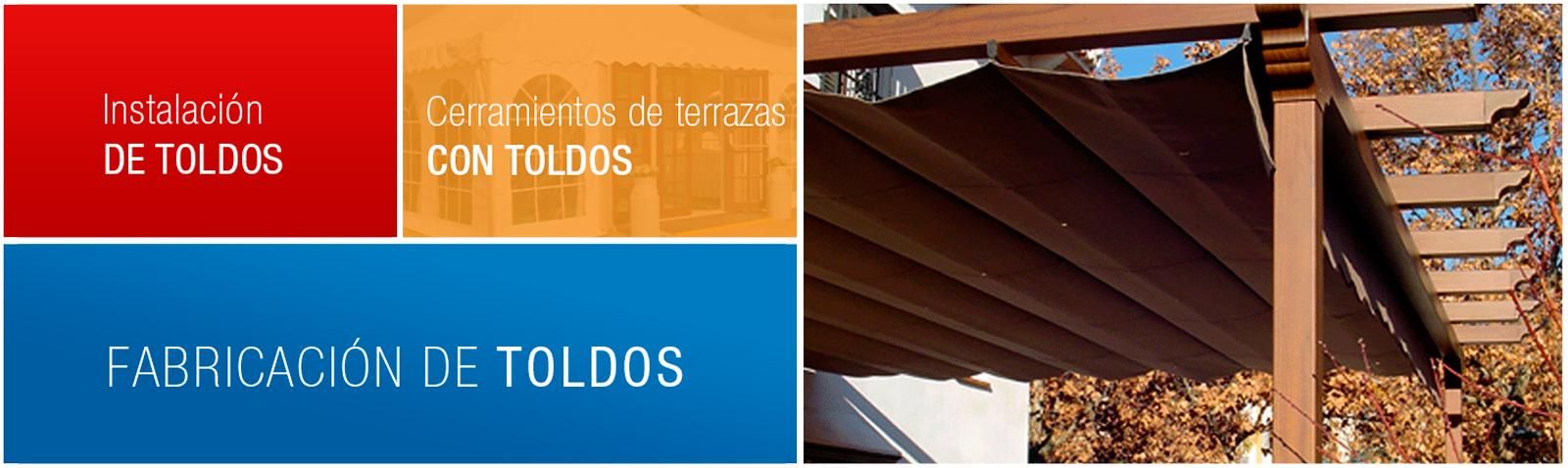 Toldos Tirado banner